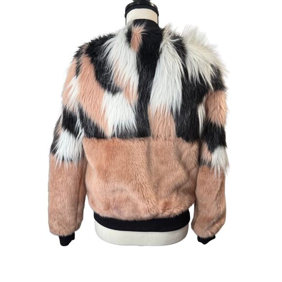 Say What? Women’s Faux Fur Jacket Size S - Picture 2 of 4
